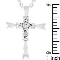 Coupled Cross Pendant