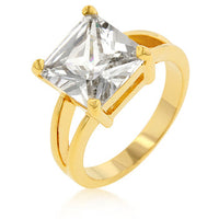 Crystal Ceste Di Amore Ring