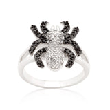 Cubic Zirconia Spider Fashion Ring