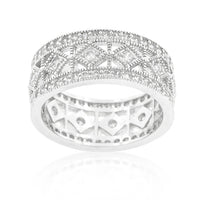 Simple Classic Cubic Zirconia Band