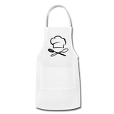 Adjustable Apron - white