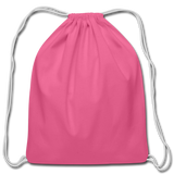 Cotton Drawstring Bag - pink