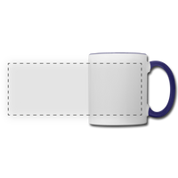 Panoramic Mug - white/cobalt blue