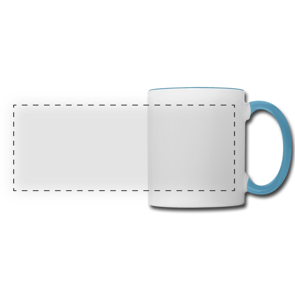 Panoramic Mug - white/light blue