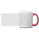 Panoramic Mug - white/red