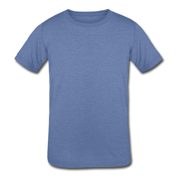 Kids' Tri-Blend T-Shirt - heather Blue