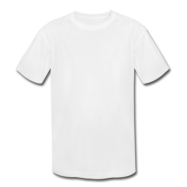 Kids' Moisture Wicking Performance T-Shirt - white