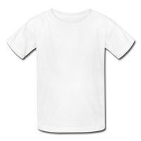 Gildan Ultra Cotton Youth T-Shirt - white