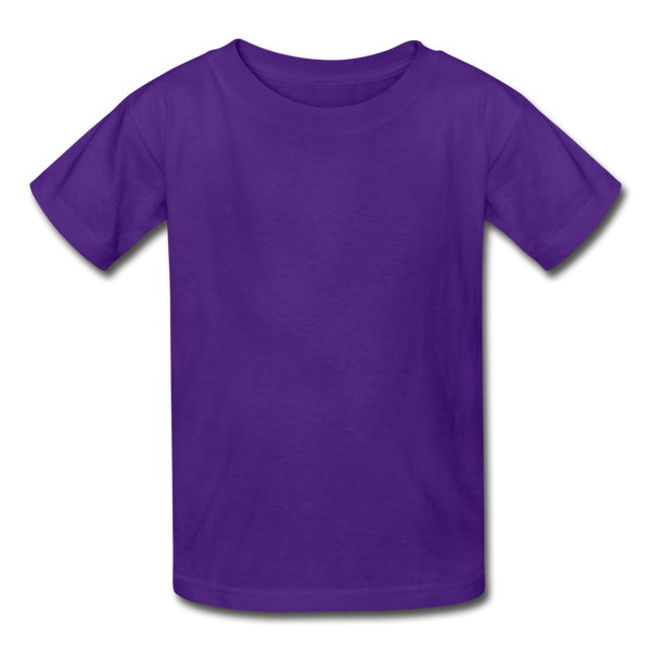Gildan Ultra Cotton Youth T-Shirt - purple