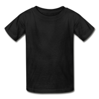 Gildan Ultra Cotton Youth T-Shirt - black