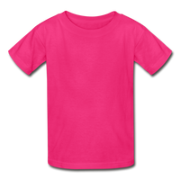 Gildan Ultra Cotton Youth T-Shirt - fuchsia