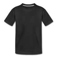 Toddler Premium Organic T-Shirt - black