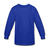 Kids' Long Sleeve T-Shirt - royal blue