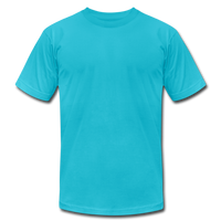 Unisex Jersey T-Shirt by Bella + Canvas - turquoise