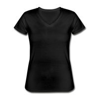 Women's V-Neck T-Shirt - black