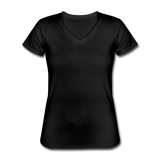 Women's V-Neck T-Shirt - black