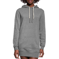 Women's Hoodie Dress - heather gray