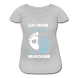 Women’s Maternity T-Shirt - heather gray