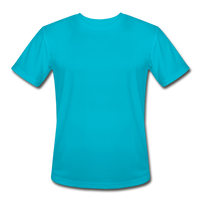 Men’s Moisture Wicking Performance T-Shirt - turquoise