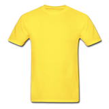 Hanes Adult Tagless T-Shirt - yellow