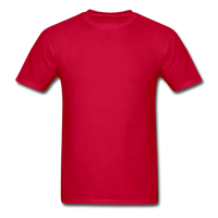 Hanes Adult Tagless T-Shirt - red