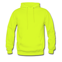 Men's Hoodie - safety green