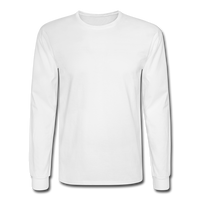 Men's Long Sleeve T-Shirt - white