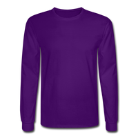 Men's Long Sleeve T-Shirt - purple