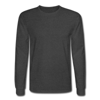 Men's Long Sleeve T-Shirt - heather black