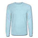 Men's Long Sleeve T-Shirt - powder blue