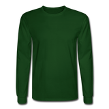 Men's Long Sleeve T-Shirt - forest green