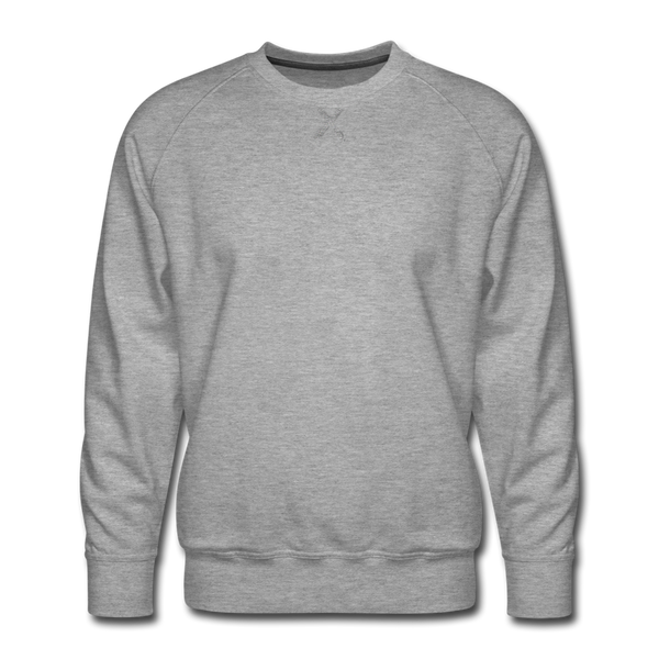 Men’s Premium Sweatshirt - heather gray