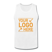 Men’s Premium Tank - white