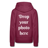 Women’s Premium Hoodie - burgundy