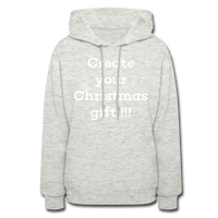 Women's Hoodie - heather oatmeal